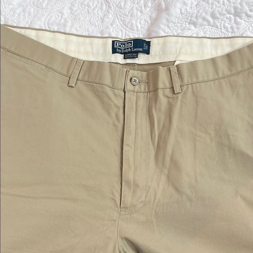 Men's, Polo Ralph Lauren, Prospect Pant, Tan Pants, size 40/30 - Picture 3 of 5